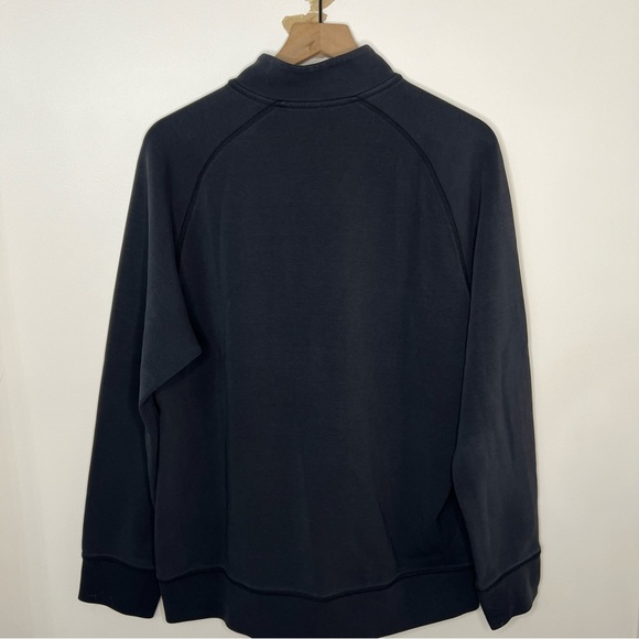 Ten Thousand Recover Mock Neck Sweatshirt Men's Size XL Black Casual Athleisure - Picture 2 of 5